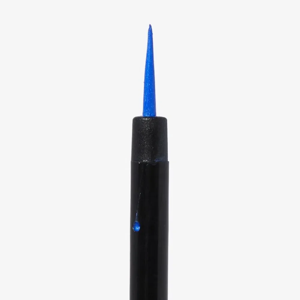 Pley Beauty Blue Hue Liquid Asset Foolproof Liquid Eyeliner Precise Felt Tip New